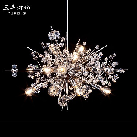 Dandelion flower jewelry store Chandelier