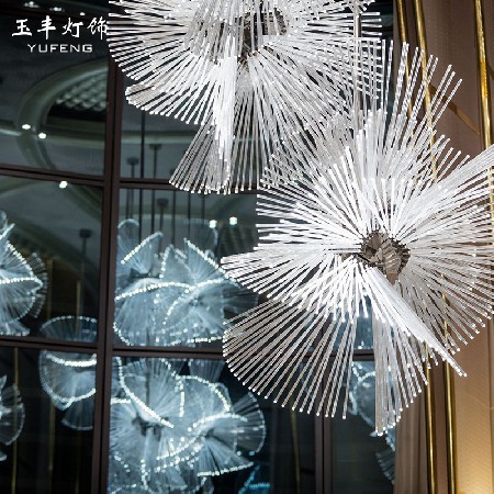 Crystal dandelion Chandelier