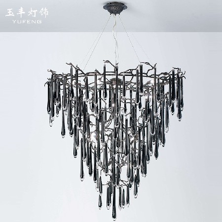 Water drop living room dining room Chandelier