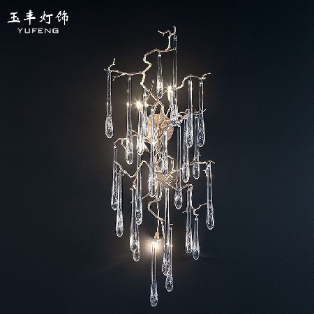 Water drop living room dining room Chandelier