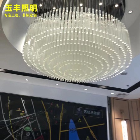 Creative hotel lobby lamps